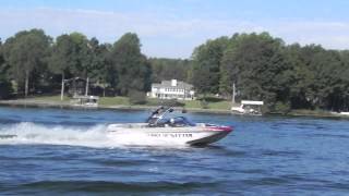 2011 Malibu 23LSV Hits The Water With Marine Marine [upl. by Devinna]