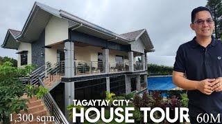 House Tour 851 Tagaytay P60M Highest Elevation near Puzzle Mansion Breakfast Antonios ZipCapital [upl. by Madid671]