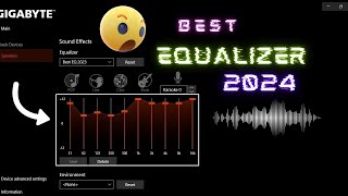 Realtek Best Equalizer Settings  2024 [upl. by Pierce433]