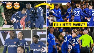 🤯🤣 Cole PalmerMadueke and Jackson involved in onfield scuffle with Gallagher over who took penalty [upl. by Milicent]