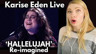 Vocal Coach Reacts KARISE EDEN ReImagines Hallelujah On The Voice In Depth Analysis [upl. by Auqcinahs505]