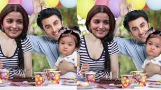 Raha Kapoor enjoy her birthday with Parents Alia Bhatt and Ranbir Kapoor [upl. by Halet]