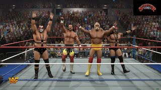 WWE 2K23 Hulkamaniacs VS Million Dollar Team  Survivor Series Match  Survivor Series 1989 [upl. by Adolfo]