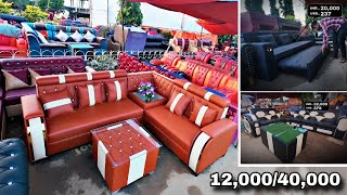 Lowest price corner sofa cum beds and wooden furniture sale in TripuraUdaipur matarbari [upl. by Ielhsa]