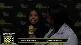 Navia Robinson l Kim Possible Red Carpet Premiere [upl. by Ahsirpac]