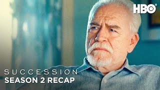 Succession Season 2 Recap  HBO [upl. by Dynah106]