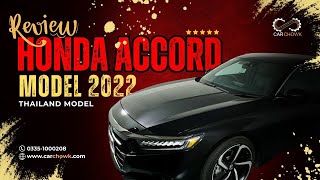 Honda Accord  Detailed Review  carchowk honda [upl. by Heyman]