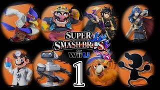 Lets Play Super Smash Bros for Wii U 1 Alle Charaktere freischalten [upl. by Kissie]