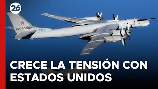 Bombarderos rusos volaron cerca de las costas de Alaska y crece la tensión con Estados Unidos [upl. by Nera118]