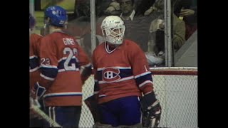 198384 CanadiensNordiques regular season matchup [upl. by Ehsom539]