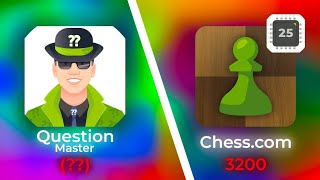 Question Master ELO   vs chesscom ELO 3200chessbd club [upl. by Inalan]