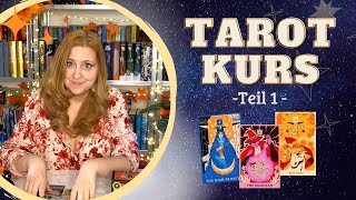 Tarot lernen  Kostenloser Online Kurs  Teil 1 [upl. by Anirahs]