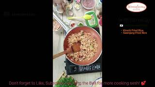 First Live Cooking  Korean Fried Rice  Wennielicious Vlogs [upl. by Shanley]