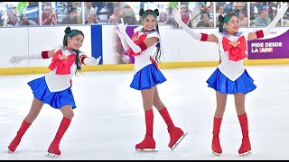 Sailor Moon Ice Skating Program  My first Ice skate Competition ⛸️✨ [upl. by Iren343]