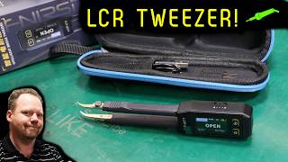 🔴 FNIRSI LCRST1 LCR Tweezer Review  No1284 [upl. by Stockmon]