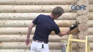 Casetta in legno  Video su come verniciare cassetta in legno con prodotti GORI [upl. by Pascale]