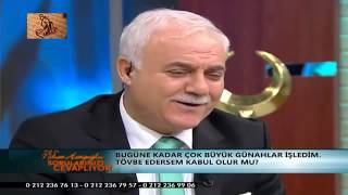 Nihat Hatipoğlu Çok Büyük Günahlar işledim Tövbe Edersem kabul olur mu [upl. by Eelik]