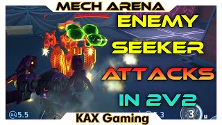 Pod Gun 8s on ECLIPSE in 2v2  The ENEMY Seeker  Mech Arena [upl. by Mok]