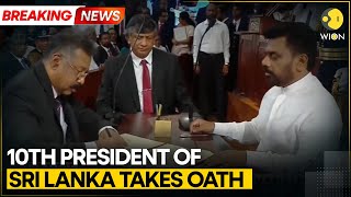 Sri Lanka Elections Swearing In Ceremony For President Dissanayake  Breaking News  WION [upl. by Syl]