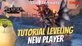 TUTORIAL LEVELING NEW PLAYER ATLANTICA RISING  Atlantica Rebirth Indonesia [upl. by Rudolfo]