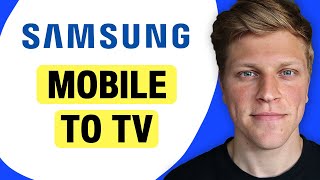 How to Connect Mobile to Samsung Smart TV 43inch [upl. by Doowrehs]