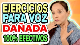 Ejercicios para cuerdas vocales dañadas  CECI SUAREZ Clases de Canto [upl. by Blim]