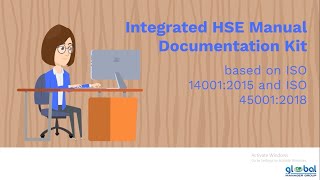 HSE Documentation Kit  ISO 14001  ISO 45001 [upl. by Nawk]