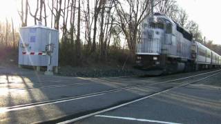 New Jersey Transit Santa Train  NJCL  Holmdel NJ [upl. by Zamir]