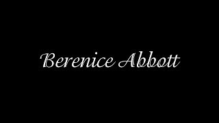 La historia de Berenice Abbott [upl. by Ynad]