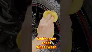 Shorts Suzuki Swift Sport zc33s wheel wash [upl. by Kizzie36]