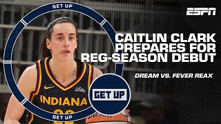 IT ONLY GOES UP FROM HERE  Andraya Carter PLEASED with Caitlin Clark in preseason 🙌  Get Up [upl. by Nnor]