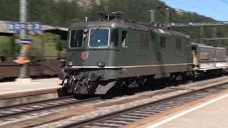 NonStop Rail Action at Kandersteg High in the Swiss Alps [upl. by Eiryk]