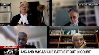 Matter in the Magashule vs ANC reserved [upl. by Elleved]