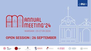 4EU Annual Meeting 2024  Digital 4EU Education – Research – Cooperation  26 September [upl. by Harbert]