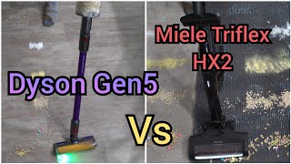 Dyson Gen5 Detect vs Miele Triflex HX2  Not Even Close [upl. by Hasina]