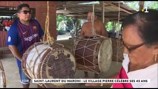 SaintLaurent du Maroni  le village Pierre célèbre ses 45 ans [upl. by Faythe]