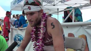 Ironman Hawaii 2011 Faris AlSultan  „Kampf mit den Schmerzenquot [upl. by Tsepmet]