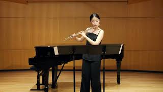 Elliott Carter  Scrivo in Vento for Flute 1991  Sooah Jeon [upl. by Ardyaf]