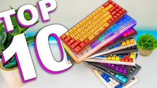 Top 10 Budget Custom Keycaps [upl. by Ahsyas]