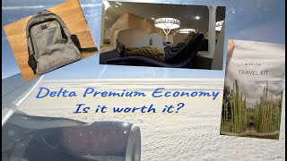 Delta Premium Economy  Is It Worth The Extra 1000 [upl. by Esnahc]