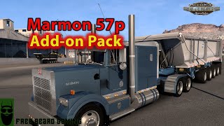 Marmon 57p Addon Pack amp Mac Dump Trailer  American Truck Simulator [upl. by Miof Mela138]