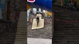 Duras caídas en el Enduro Urbano de Guanajuato 📹 hopeteam crash fail urban enduro downhill [upl. by Einnor243]