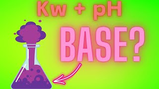 How to know if its an acid or base  Ion product constant  PH and POH [upl. by Critta]