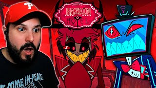 Alastor vs Vox HAZBIN HOTEL Episode 2 quotRadio Killed the Video Starquot Reaction amp Review [upl. by Ailaht348]