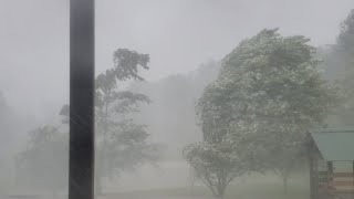 Severe thunderstorm 71621 squall line [upl. by Richia]