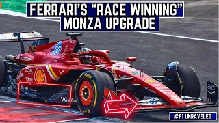 Ferraris quotRACE WINNINGquot SF24 MONZA UPGRADE  F1 2024 [upl. by Ardnnek310]