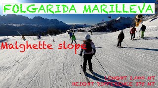 MARILLEVA FOLGARIDA  MALGHETTE SLOPE 10 [upl. by Blunk362]