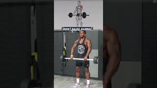 How To Do A Barbell Front Raise  Shoulder Workout  Exercise Tutorial shorts [upl. by Bhatt918]