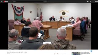 Carlinville John Kraft Public Comment 3 19 2018 [upl. by Amoakuh646]