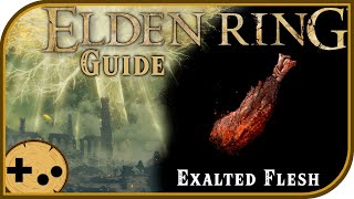 Exalted Flesh Full Guide  Location Use Crafting Elden Ring Field Guide [upl. by Sielen]